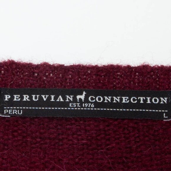 Peruvian Connection Long Sleeve Crewneck Sweater Womens Size Large - Picture 4 of 7